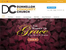 Tablet Screenshot of dunnellonchurch.com